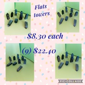 These are flats small towers